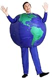 Planet Earth Inflatable Costume for Adults, Globe