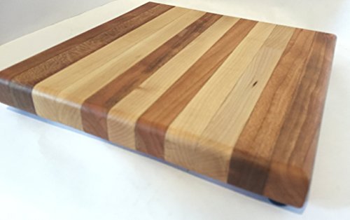 Wood Cutting Board | Chopping Block | Butcher Block | Handmade with Non-Slip Feet