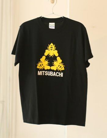 Amazon パロディメンズ半袖tシャツ Sサイズ 着丈65cm 身幅49cm Mitubachi ミツバチ Bk Tシャツ カットソー 通販