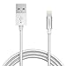 AUKEY Lightning Cable, 3.95ft Nylon Braided [Apple MFi Certified] for iPhone 7, 7 Plus, 6, 6S, 6 Plus, iPad Pro and More