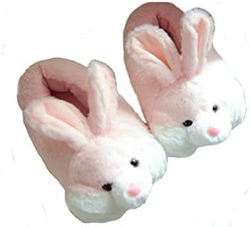 Cartoon Animal Rabbit Shoes Home Warm Shoes Neutral Soft Plush Home Slippers Rabbit Shoes