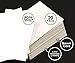 Golden State Art, 16x20 White Backing Board for Frames, DIY Projects, Photos (20 Pack)