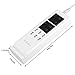 Multi Outlets USB 2 AC Outlets Power Strip Home Office with 6 Port USB Charger for Samsung Galaxy S7/S6/Edge, LG G5,iPhone 7 plus, iPad , Smartphones , Tablets and More
