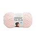 Bernat Baby Blanket Tiny Yarn, 3.5 oz, Gauge 4 Medium, Hush Pink
