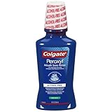 Colgate Peroxyl Antiseptic Oral Cleanser and Rinse Mild Mint - 8 oz
