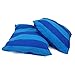 ZENY Hanging Rope Hammock Chair Patio Porch Swing Seat w/2 Seat Cushions 265 Lbs Capacity, Blue Stripe