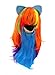 My Little Pony Rainbow Dash Costume Wig with Ears by elope