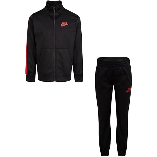 Amazon.com: Nike Boy`s Jacket and Pants 2 Piece Set (White(86G794