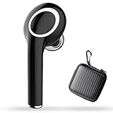 Wireless Earbud,Hiwill Truly Bluetooth Headphone V4.1 In-Ear Earpiece Noise Cancelling Sweatproof Bluetooth Earphone Multifunctional Button Control with Mic for iOS and Android Cell( Single Ear)