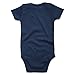ROMPERINBOX Unisex Solid Baby Bodysuit 0-24 Months (0-3 months,navy)