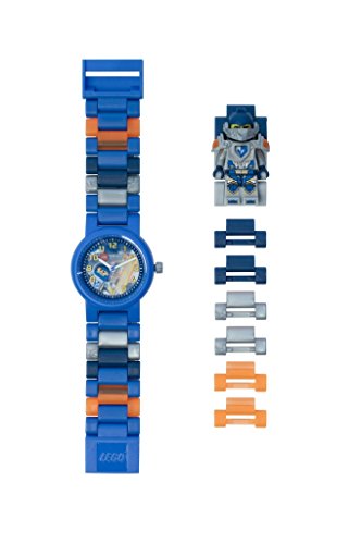 LEGO Watches and Clocks Boy's 'Ninjago Nexo Knights' Quartz Plastic Casual WatchMulti Color (Model: 8020516)