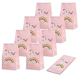 Geefuun Unicorn Party Favor Treat Bags - Birthday Goodies Gift Favors Supplies Decorations for Kids