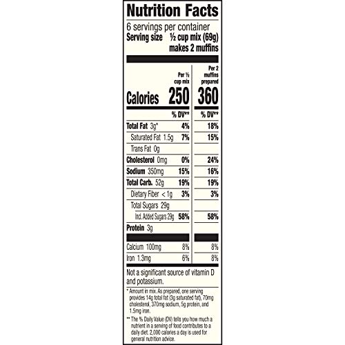 BETTY CROCKER MUFFIN & QUICK BREAD MIX LEMON POPPY SEED, 14.5 OUNCE