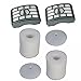 ECOMAID Vacuum Filters Replacement for Shark Rotator Pro Lift-Away NV500 NV501 NV505 NV552 HEPA Filter & Foam Filter Kit, Part # XFH500 & XFF500