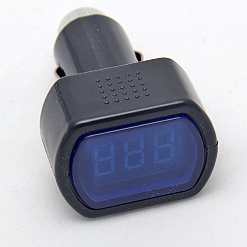 Digital LCD Cigarette Lighter Voltage Panel Meter Monitor Car Volt Voltmeter