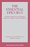 The Essential Epicurus (Great Books in Philosophy)