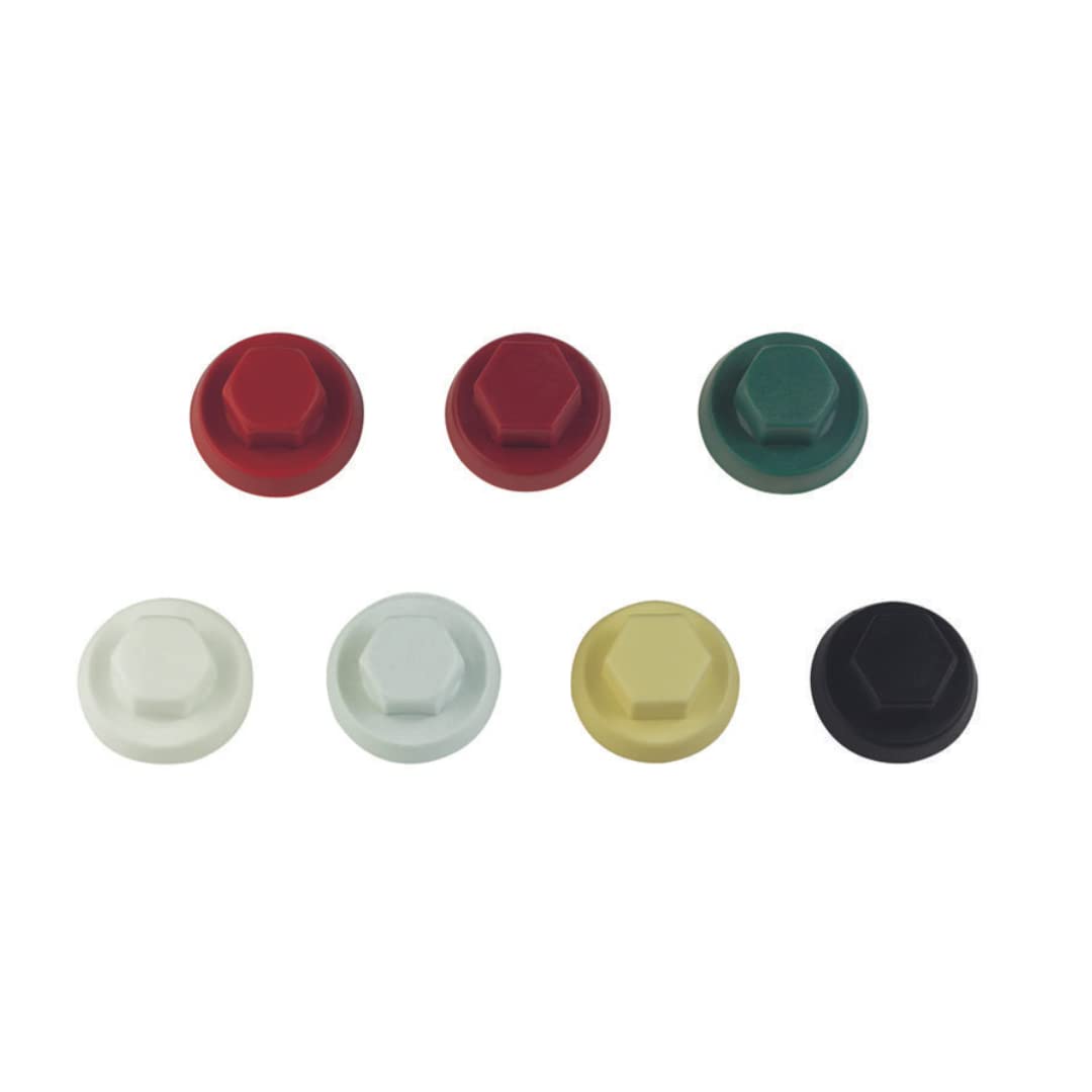Index ATAPO10BP – Nylon Cap for Hex Head Screws RAL 9002