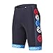 Anivivo Mens Cycling Shorts 3D Gel Padding With Italian Imported Non-Slip Belt,Bike Shorts