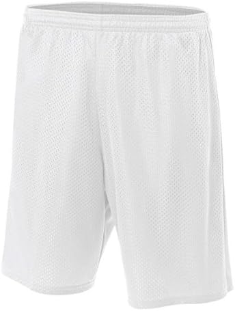 A4 9" Lined Tricot Mesh Shorts
