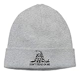 Adult Skull Cap Beanie Snake Pattern Knitted Hat