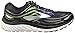 Brooks Mens Glycerin 15 Black/Electric Brooks Blue/Green Gecko 10 D US