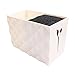 Olpchee Professional Large Capacity Acylic Salon Scissors Holder Box Hairdressing Combs Clips Organizer Racks (White)