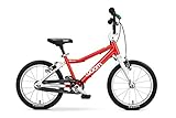 woom 3 Pedal Bike 16”, Ages 4 to 6 Years. Red