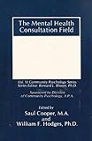 The Mental Health Consultation Field, , 0898852862