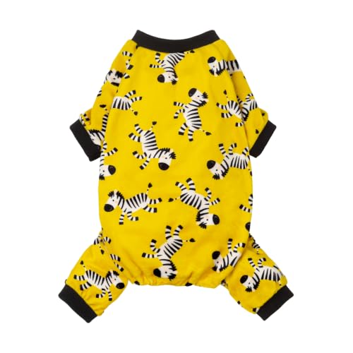 Fitwarm Zebra Dog Fleece Pajamas