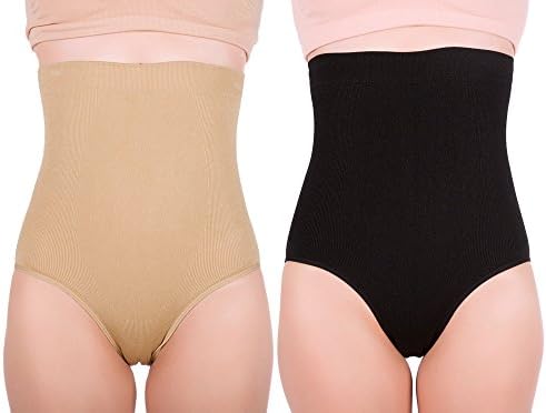 Women's Hi-Waist Seamless Firm Control Tummy Slimming Shapewear Panties