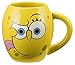 Vandor SpongeBob Square Pants Oval Ceramic Mug, 18-Ounce, Multicolored