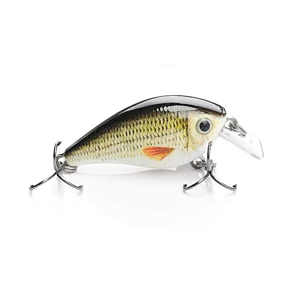 ELBFANG Crankbait Wobbler Set | 13g | 7,5cm | Barsch-Hecht-AngelkÃ¶der | KunstkÃ¶der Set – Bild 4