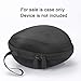 Hard Case for Sennheiser HD 4.40 BT/HD 4.50 BTNC Bluetooth Wireless Headphones, Travel Carrying Storage Bag - Black (Grey Lining)