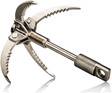 Grappling Hook Foldable Climbing Hook for Outdoor Survival Adventures Climbing