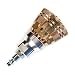 Primefit M1401-5 3-Way Round Air Manifold with (3) 1/4" Industrial 6-Ball Brass Couplers primary