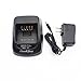 KSC-32 Charger is Compatible with Kenwood Radio TH-D72A NX-410 NX-411 TK-2180 TK-3180 TK-5210 KNB-32N KNB-33 KNB-33L KNB-33Li KNB-43L KNB-47L KNB-48L KNB-50NC KNB-54N