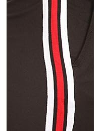 Pantalones de chándal para dama ShoSho Pantalones de malla Paneles de malla Pantalones de chándal súper suaves Bolsillos