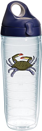 Tervis 1250264 Blue Crab Insulated Tumbler with Emblem and N