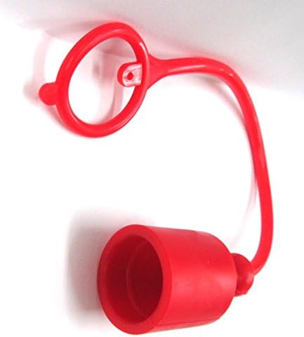 QC DIN10-M-CAP - Holmbury Rubber Cap for DINV10-M 3/8" Nipple (2 Pack)
