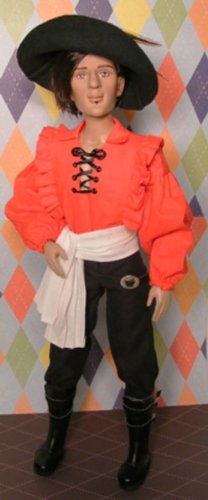 Halloween Costume Pattern for 17" Matt & Rufus Tonner