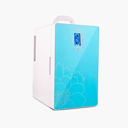 Click Here to See More Images MS Car refrigerator - 16L Car Refrigerator Freezer Portable Cold Box Student Dormitory Digital Display Mini Fridge Double Refrigeration