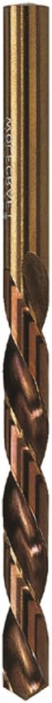 wolfcraft HSS Co Metal Drill Bit I 7451010 I For drilling into extremely tough and hard materials, black, ø4,2x75mm