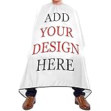 Amazon Com Professional Kids Haircut Cape Custom Designed Your Logo Photo Hair Cut Apron Resistant Lightweight Breathable Coverage 39x47inch Beauty Personal Care