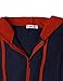 H2H Mens Soft Cotton Blend Active Fashion Sleeveless Hoodie Zip-up Vest NAVY US M/Asia L (JNSK31)