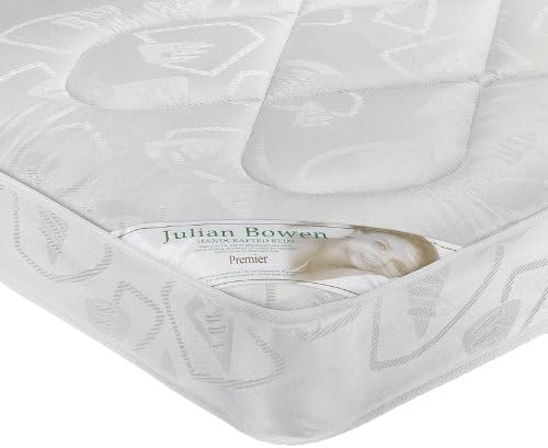 Julian Bowen Premier Mattress - White Mattresses, Beige, Single (90 x 190 cm)