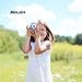 Kids Camera, Enow 16MP Dual Digital Video Camera, DIY Creative Camcorder Child Toys for Boys Girls, Mini 2.0 Inch HD Rechargeable Anti-drop Shockproof Shell, Cartoon Blue (32GB SD Card Included)