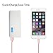 Suanna iPhone Cable 3Pack 10FT Nylon Braided Certified Lightning to USB iPhone Charger Cord for iPhone 7 Plus 6S 6 SE 5S 5C 5, iPad 2 3 4 Mini Air Pro, iPod Nano 7 - Pink