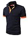 H2H Mens Casual Slim Fit Polo T-Shirts of Various Styles and Designed