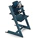 Stokke Adjustable Ergonomic 2019 Tripp Trapp Baby Set, Midnight Blue