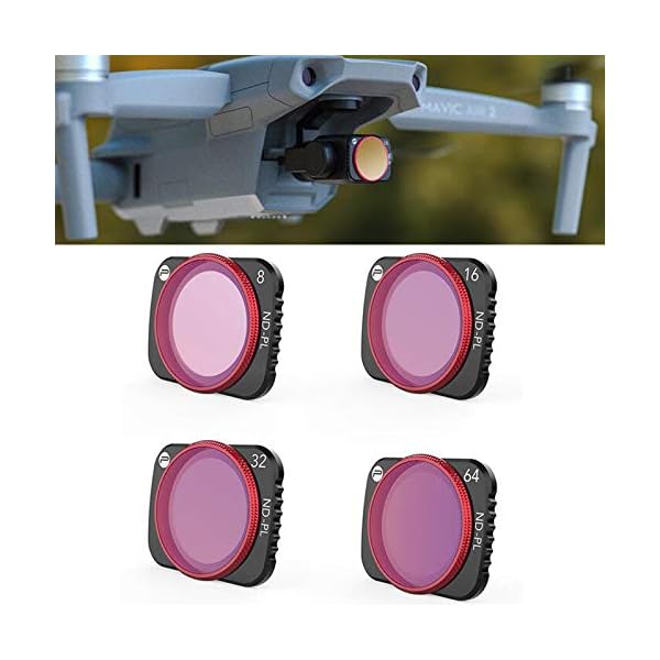 PGYTECH ND-PL Filter für DJI Mavic Air 2 (NDPL 8/16/32/64)